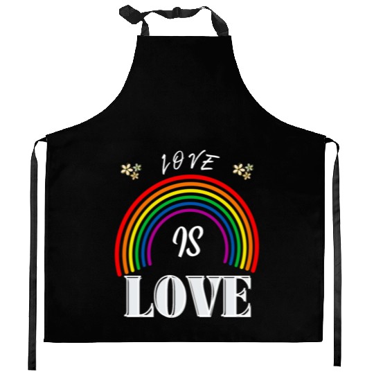Love Is Love Kitchen Aprons