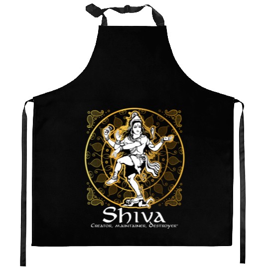 Shiva 'Creator Maintainer Destroyer' Hindu Gods Kitchen Aprons