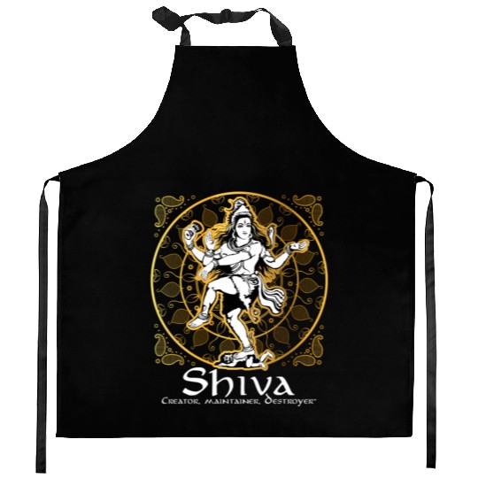 Shiva 'Creator Maintainer Destroyer' Hindu Gods Kitchen Aprons