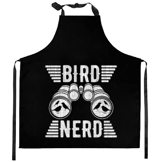 Bird Nerd Birdwatcher Birds Kitchen Aprons
