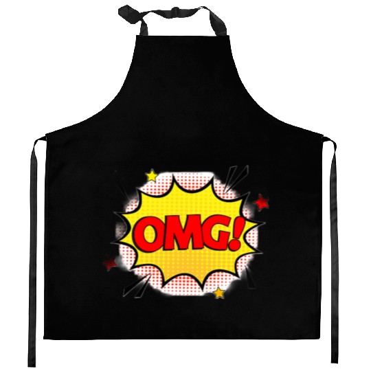 OMG design Kitchen Aprons