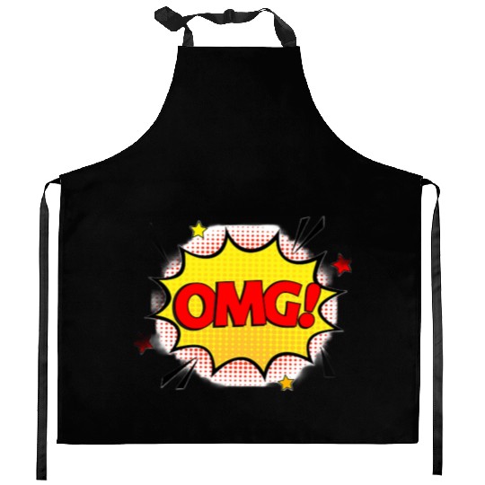 OMG design Kitchen Aprons