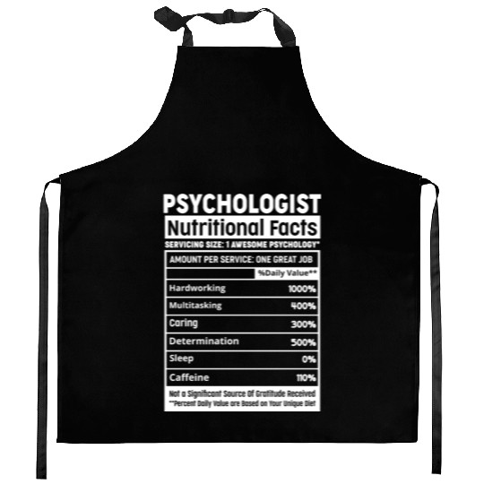 Funny Psychology Squad Team Psychologist Nutrition Kitchen Aprons