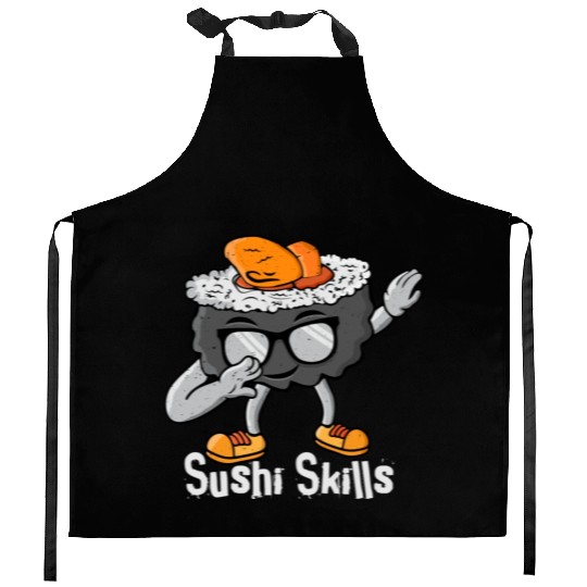 Sushi Lover Gift Men Japanese Cooking Food Sushi Kitchen Aprons