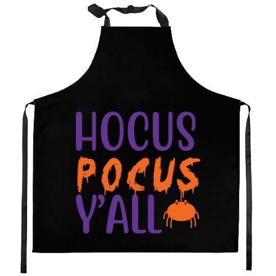 Hocus Pocus Y all Halloween Costumes For Women Kitchen Aprons