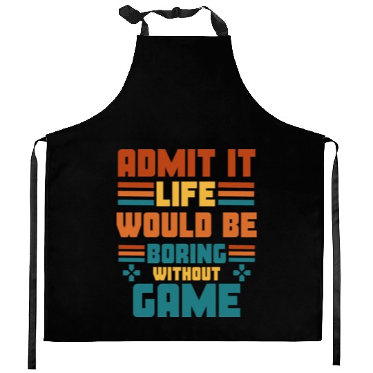 Video Game Kitchen Aprons