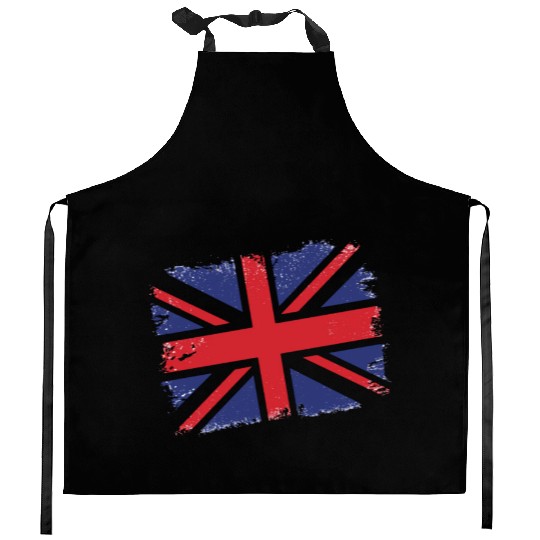 Union Jack Vintage UK Flag Great Britain UK Kitchen Aprons