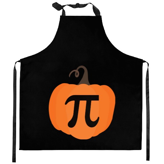 Funny Pi Pumpkin Halloween Thanksgiving And Pi Day Kitchen Aprons