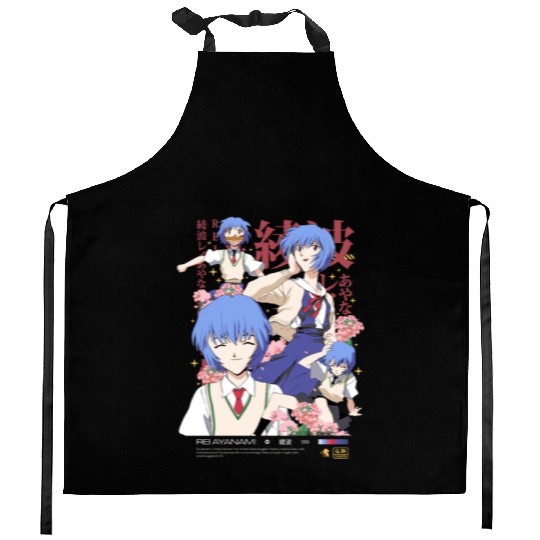 Rei Ayanami Kitchen Aprons