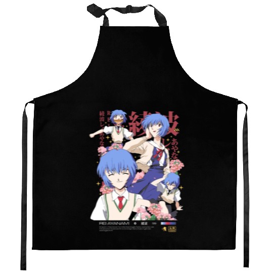 Rei Ayanami Kitchen Aprons