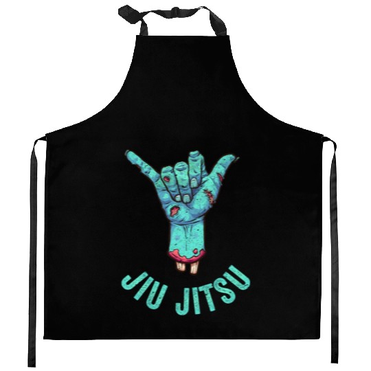 Brazilian Jiu-Jitsu Bjj Kitchen Aprons Hang Loose