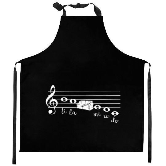 Funny Music Orchestra Choir Kitchen Aprons