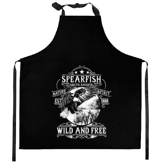 arfish South Dakota Kitchen Aprons