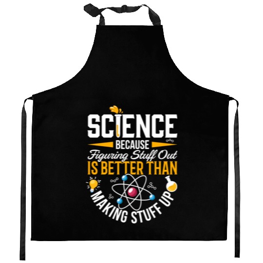 Science Science Is Real Science Teacher Believe Kitchen Aprons