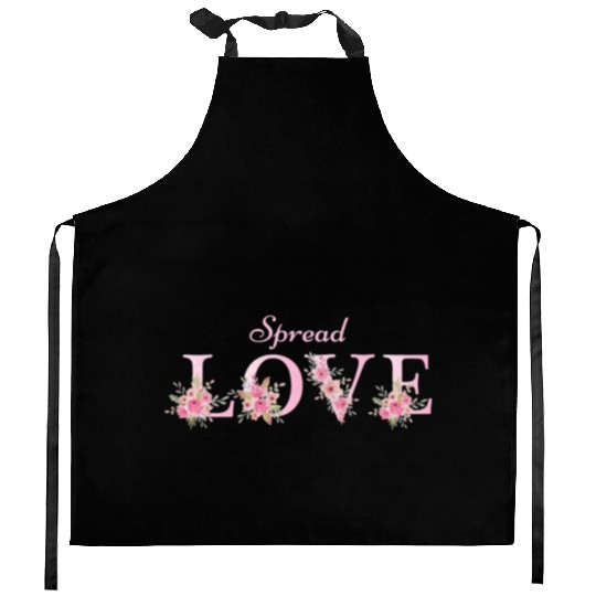 Spread Love Kitchen Aprons