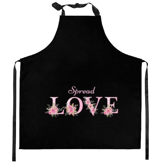 Spread Love Kitchen Aprons