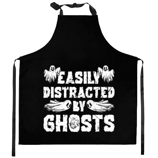 EVP Recorder Ghost Hunting Paranormal Researcher Kitchen Aprons
