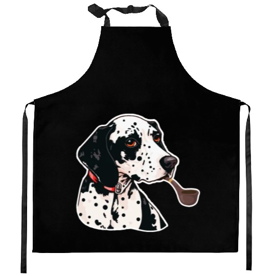 Dalmatian Tabacco Kitchen Aprons