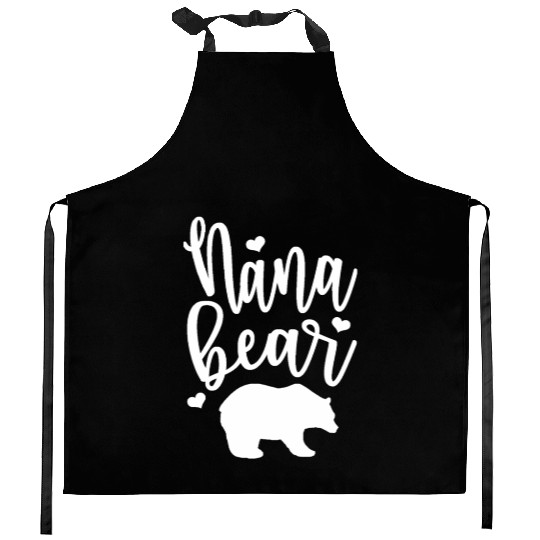 Nana Bear - Great For Grandmas Na Mimis And Kitchen Aprons