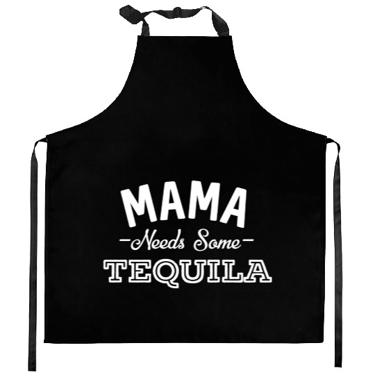 Mama Needs Some Tequila Alcohol Margarita Summer Kitchen Aprons