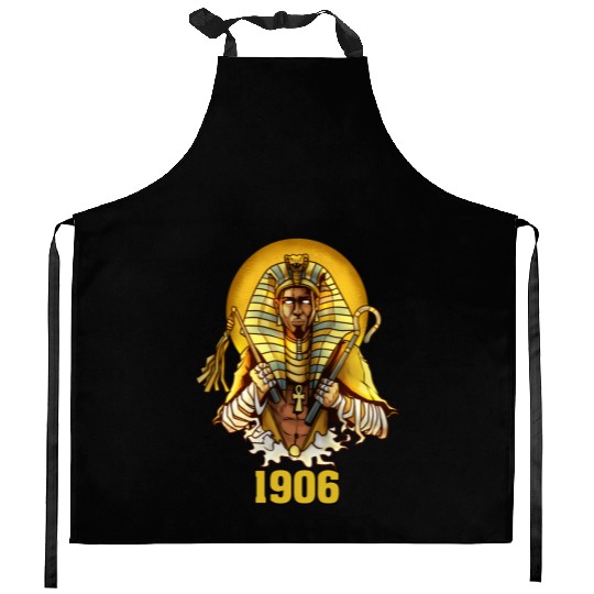 1906 Sphinx Alpha Ace Fraternity Pharoah Kitchen Aprons
