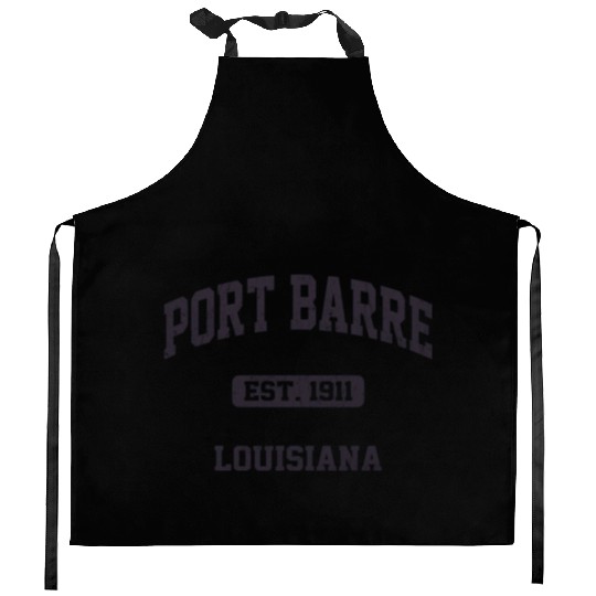 Port Barre Louisiana La State Athletic Style Kitchen Aprons
