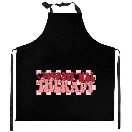 Groovy Occupational Therapy Therapist'S Day Kitchen Aprons