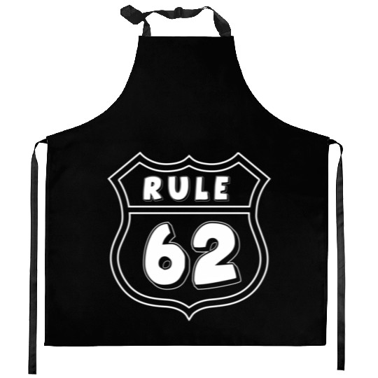 Rule 62 Aa Na 12 Step Recovery Sobriety Kitchen Aprons