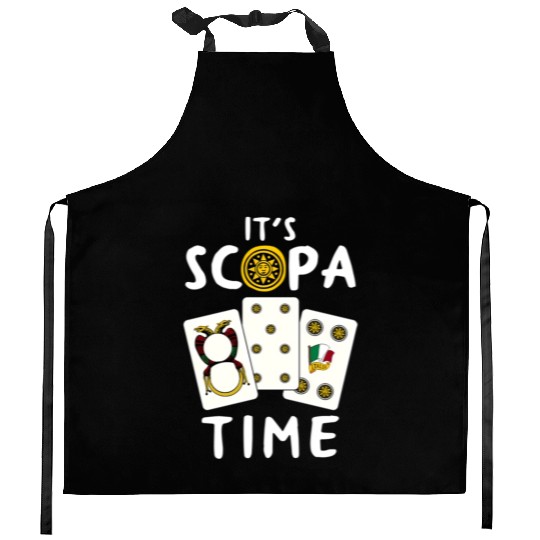 Scopa Italian Card Game Scopa Player Kitchen Aprons