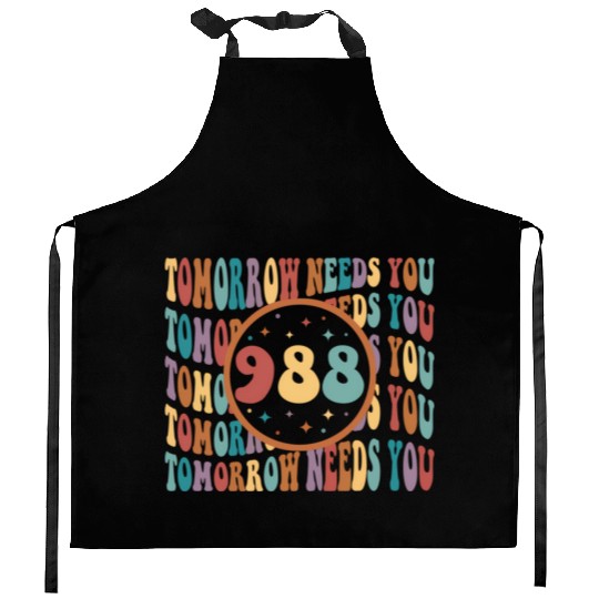 Tomorrow Needs You Suicide Prevention Tal Health Kitchen Aprons