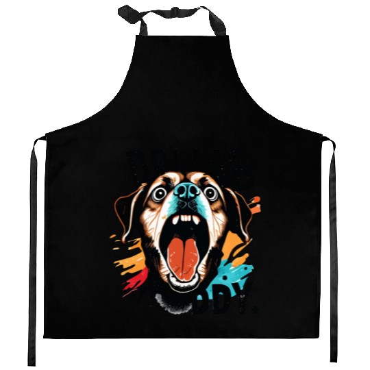 Oh Boy My Dogs Are Barking Kitchen Aprons