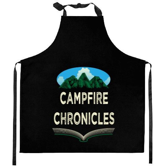 Campfire Chronicles Wildlife Camping Outdoor Campe Kitchen Aprons