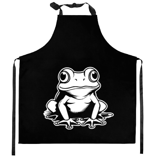 Frog Amphibian Toad Kitchen Aprons
