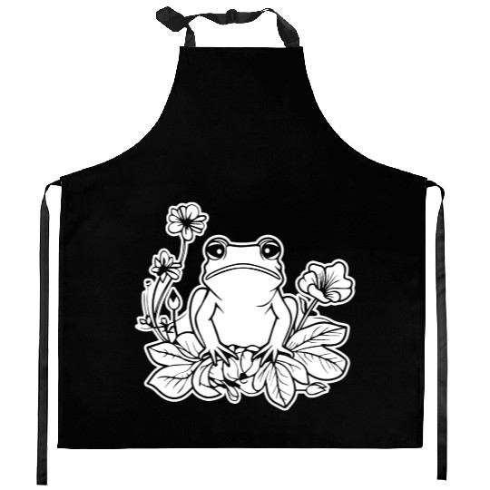 Frog Amphibian Toad Kitchen Aprons