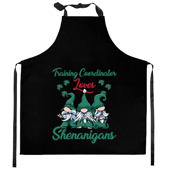 Training Coordinator St. Patrick's Day Kitchen Aprons