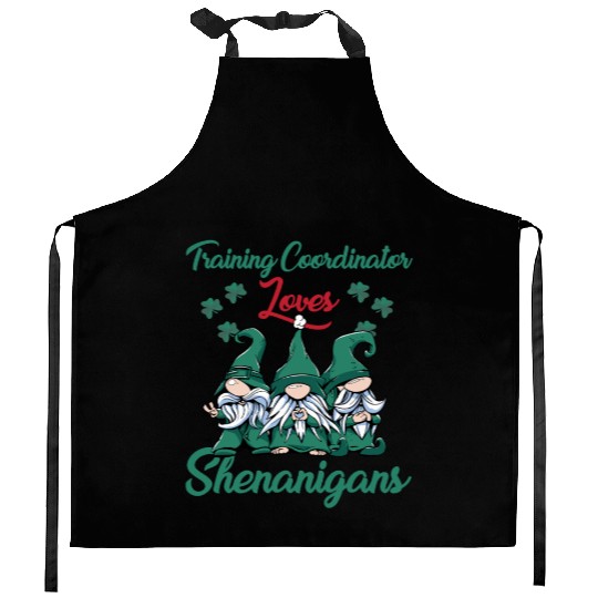 Training Coordinator St. Patrick's Day Kitchen Aprons