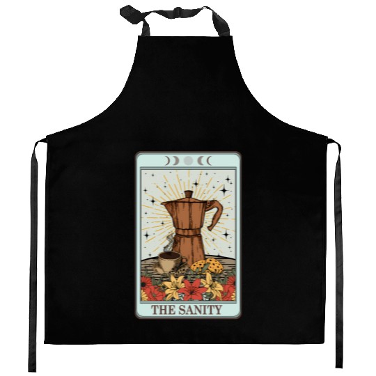 Coffee Tarot Card The Sanity Kitchen Aprons