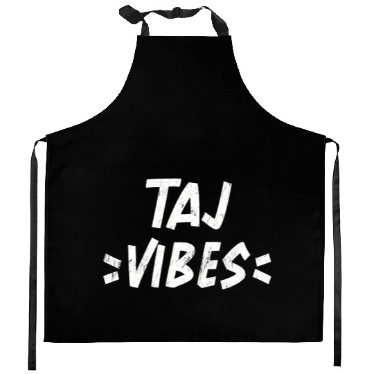 Taj Vibes Squad Family Reunion First Last Name Kitchen Aprons