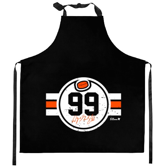Wayne Gretzky No 99 Edmonton Hockey Kitchen Aprons