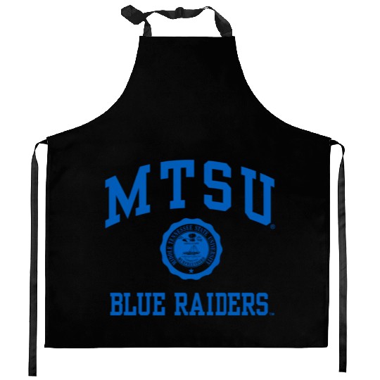 Middle Tennessee State Blue Raiders Seal Logo Kitchen Aprons