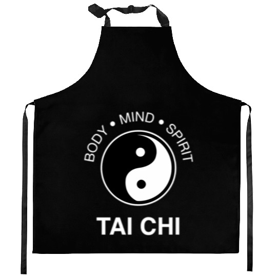 Tai Chi For Mind Body Wellness Yin Yang Kitchen Aprons