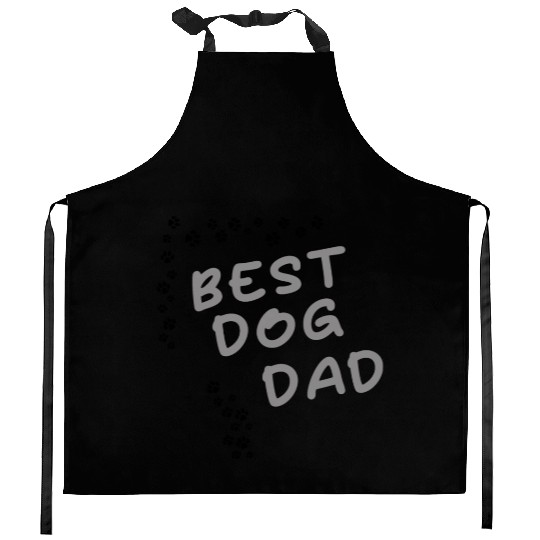 BEST DOG DAD Kitchen Aprons