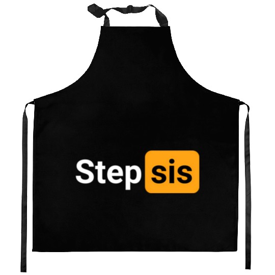 Step Sis Novelty Humor Kitchen Aprons