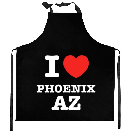 I Heart Phoenix Arizonna Love Kitchen Aprons