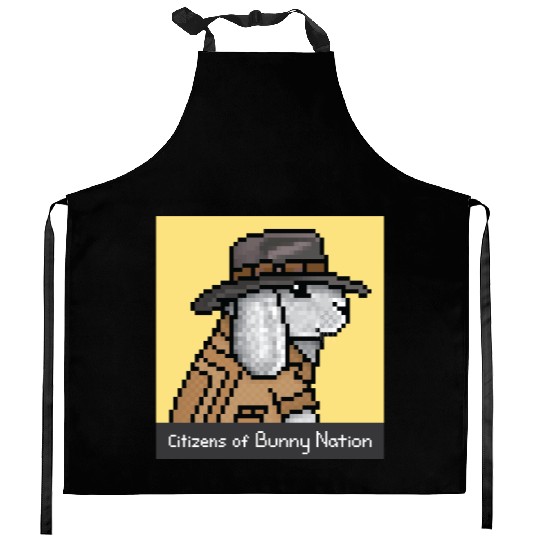 Citizens of Bunny Nation NFT #71 Artwork Kitchen Aprons