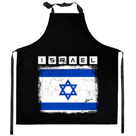 Israel Flag Star Of David Israel Kitchen Aprons