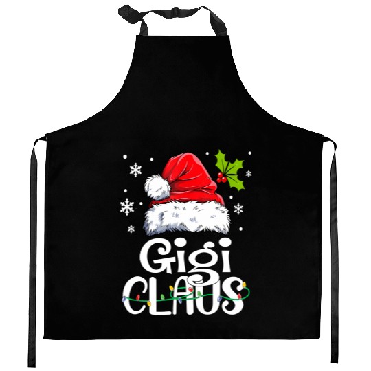 Gigi Claus Family Pj Kitchen Aprons