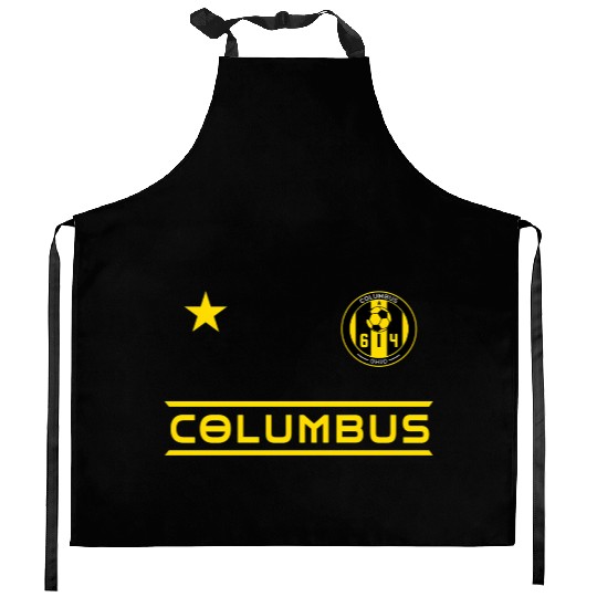 Columbus Ohio 614 Starer Kitchen Aprons