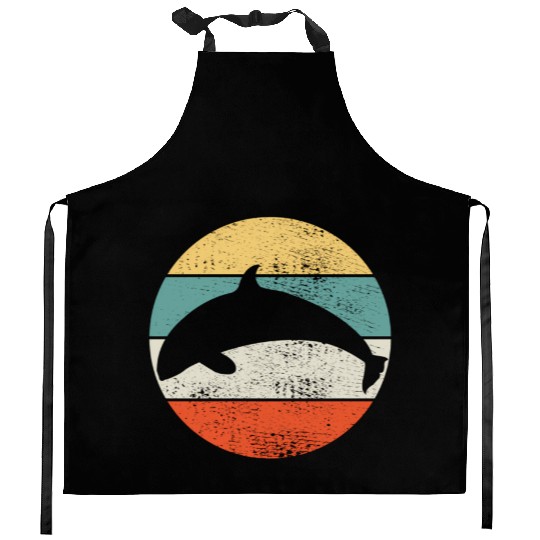 Orca Whale Kitchen Aprons