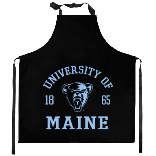 Maine Black Bears Stamp Logo Officially Kitchen Aprons
